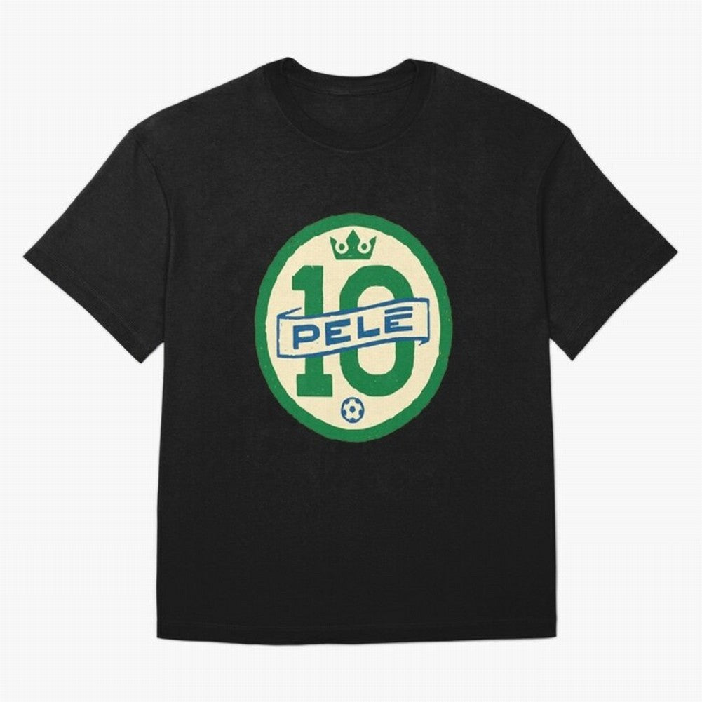 Signed Pele Shirt Oversized T-Shirt Capture Stadium Memories from FIFA World Cup 2026 for Fans of Messi, Neymar and Mbappe and Germany, Bringing Supporter Pride, Iconic Celebrations, Legendary Names and Global Match Day Energy; Perfect for
