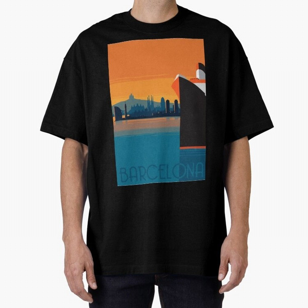 Barcelona Spain Travel Classic T-Shirt Bring Bold Fan Energy to FIFA World Cup 2026 Group Stage Spirit, Built around France and Portugal, Messi and Cristiano Ronaldo, Global Supporter Spirit, Legendary Goals, National Colors and Tournament