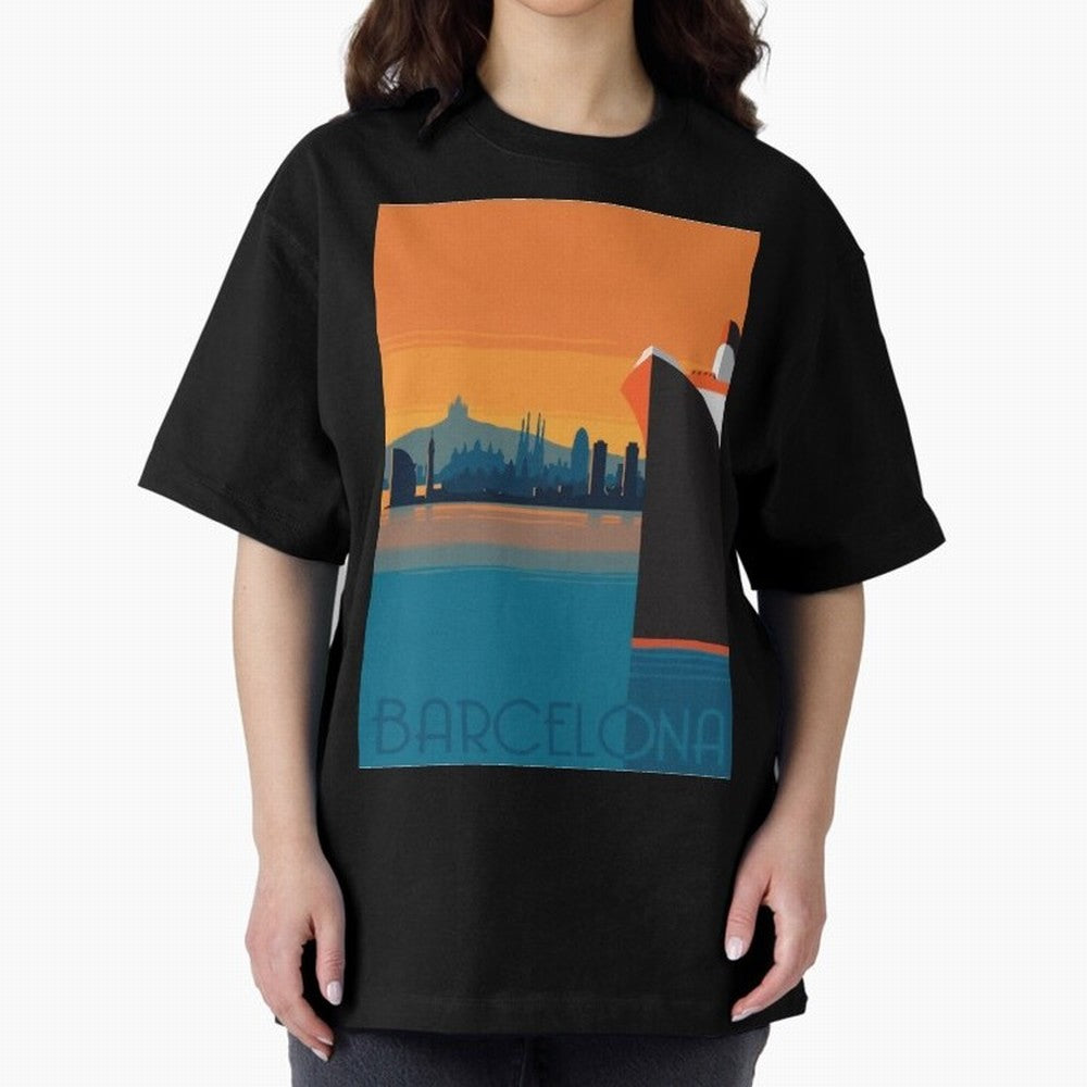Barcelona Spain Travel Classic T-Shirt Bring Bold Fan Energy to FIFA World Cup 2026 Group Stage Spirit, Built around France and Portugal, Messi and Cristiano Ronaldo, Global Supporter Spirit, Legendary Goals, National Colors and Tournament