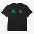 Classic Brasil Soccer No. 10 Brazil World Jersey Cup T Shirt Classic T-Shirt Elevate FIFA World Cup 2026 Group Stage for Fans of Haaland and Spain and Netherlands, Bringing Classic Soccer Heritage, Championship Pressure, Fan Loyalty and