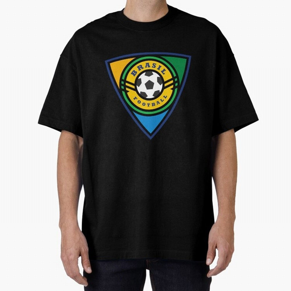 Brazil football emblem Essential T-Shirt Join Supporters Worldwide for FIFA World Cup 2026 USA Canada Mexico Connected to Mbappe, England, France and Netherlands Energy, Football History, Final Match Energy, Crowd Noise and Once in a Lifetime