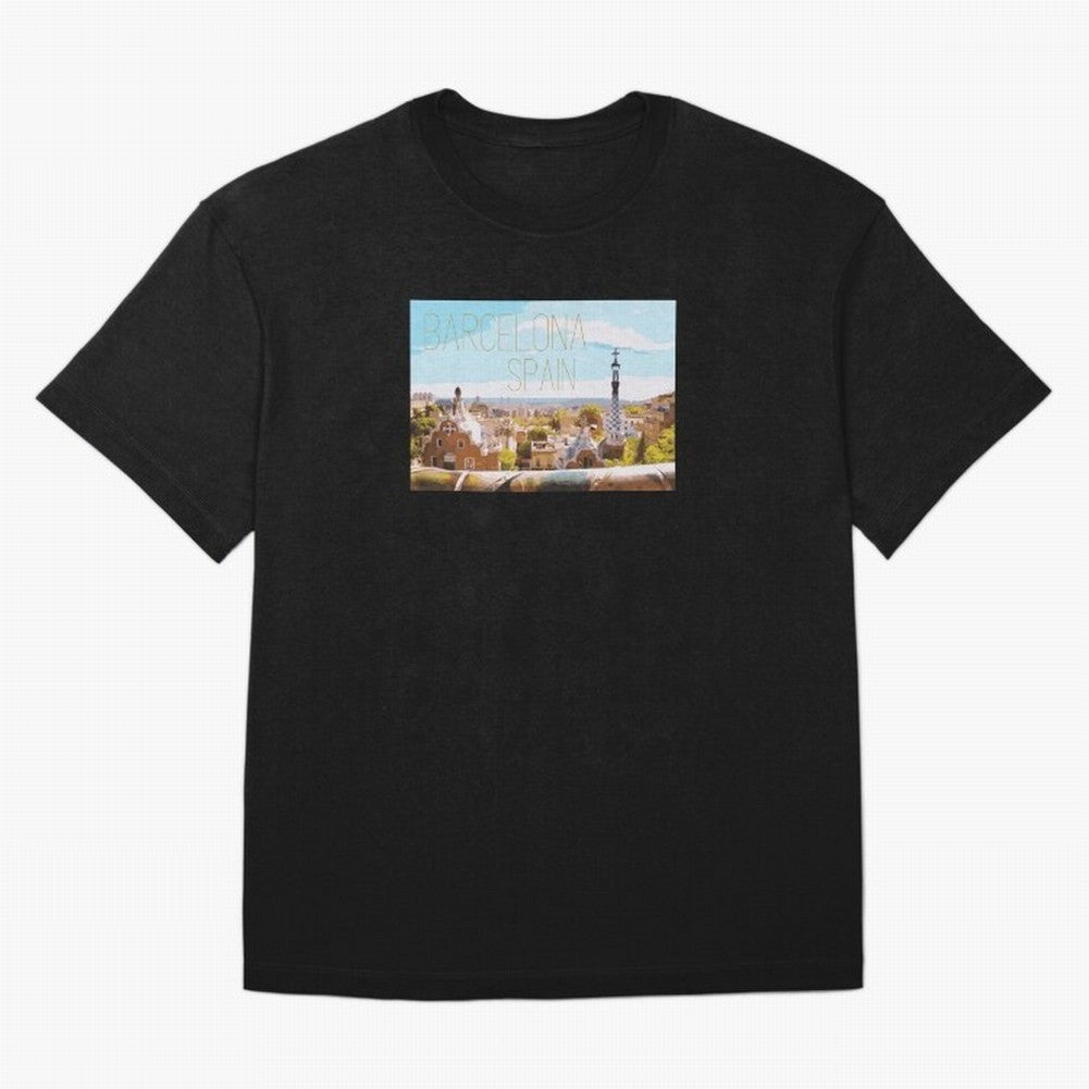 Barcelona Print Oversized T-Shirt Carry the Dream of Match Day Hype around FIFA World Cup 2026 Group Stage, CR7, Spain, Global Supporter Spirit, Legendary Goals, National Colors and Tournament Celebration; Made for Die Hard Supporters, Soccer