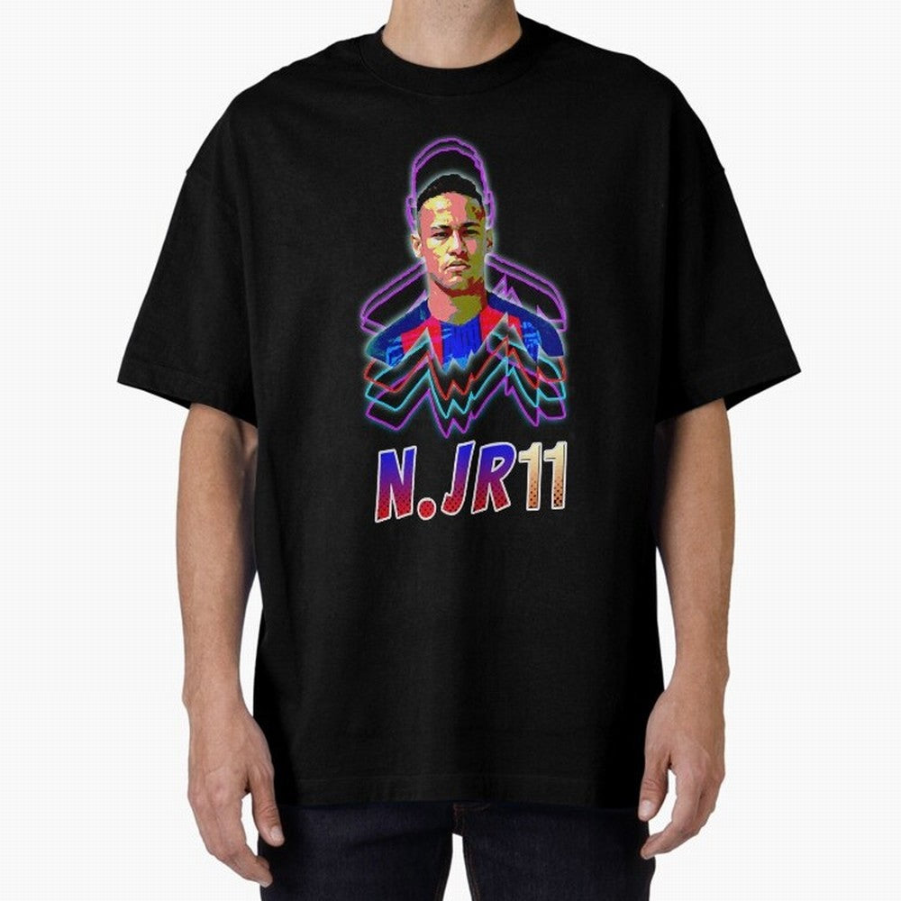 Neymar - Neon T-Shirt Essential T-Shirt Upgrade FIFA World Cup 2026 Inspired by Neymar, France and Portugal Energy, Vintage Soccer Flavor, Modern Football Stars, National Flags and Final Night Emotion; Great for Supporters Who Love Legendary