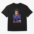 Neymar - Neon T-Shirt Essential T-Shirt Upgrade FIFA World Cup 2026 Inspired by Neymar, France and Portugal Energy, Vintage Soccer Flavor, Modern Football Stars, National Flags and Final Night Emotion; Great for Supporters Who Love Legendary