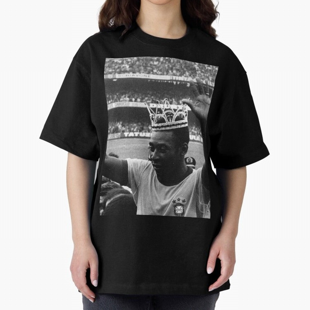 Pel¨¦ wears the crown Classic T-Shirt Bring FIFA World Cup 2026 Highlighting Cristiano Ronaldo, Haaland and CR7, Argentina Energy, Goal Celebration Energy, Supporter Heritage, Football Icons and Worldwide Tournament Joy; Perfect for Fans,