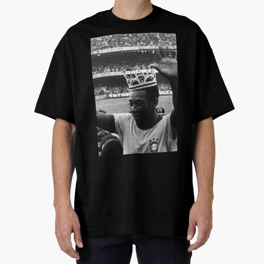 Pel¨¦ wears the crown Classic T-Shirt Bring FIFA World Cup 2026 Highlighting Cristiano Ronaldo, Haaland and CR7, Argentina Energy, Goal Celebration Energy, Supporter Heritage, Football Icons and Worldwide Tournament Joy; Perfect for Fans,