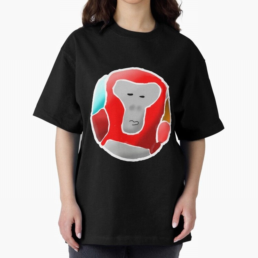 Gorilla Tag red soccer ball Gorilla Oversized T-Shirt Support Your Favorite Stars during FIFA World Cup 2026 for Fans of CR7 and Messi and England, France and Netherlands, Bringing Soccer Culture, Superstar Moments, National Team Dreams and