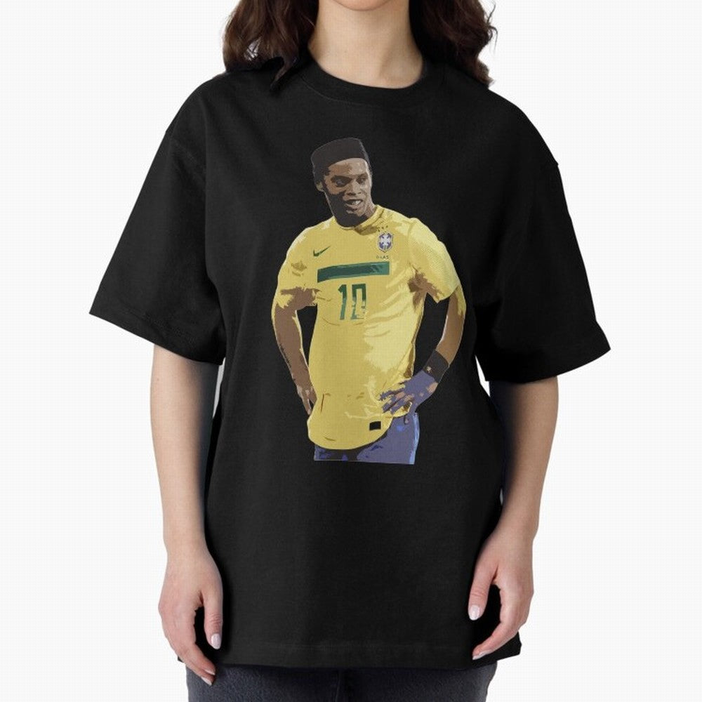 Ronaldinho Brazil Joga Bonito Classic T-Shirt Cheer for the FIFA World Cup 2026 Group Stage Journey through Cristiano Ronaldo Highlights, England, France and Netherlands Pride, Stadium Chants, National Pride, Trophy Dreams and Unforgettable