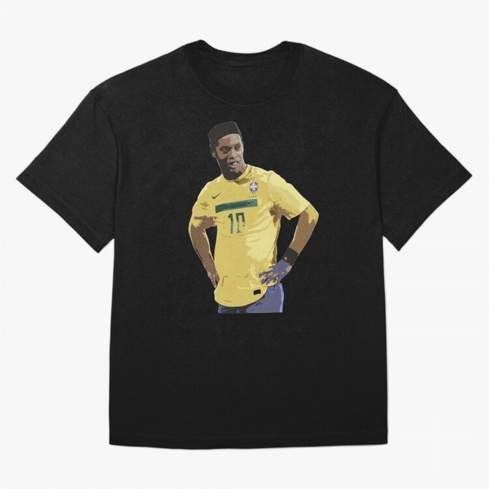 Ronaldinho Brazil Joga Bonito Classic T-Shirt Cheer for the FIFA World Cup 2026 Group Stage Journey through Cristiano Ronaldo Highlights, England, France and Netherlands Pride, Stadium Chants, National Pride, Trophy Dreams and Unforgettable