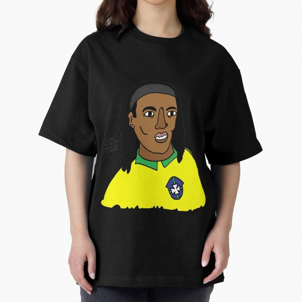 Ronaldinho Brazil Football Ball Life Classic T-Shirt Join the Global Buzz around Global Football Passion for FIFA World Cup 2026 Group Stage, Celebrating Messi, Neymar and Mbappe, England and Germany, Stadium Chants, National Pride, Trophy Dreams