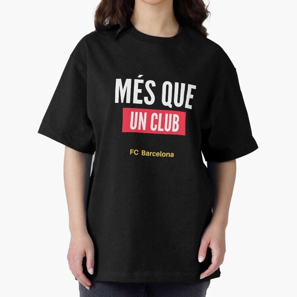 Mes Que Un Club FC BARCELONA Classic T-Shirt Celebrate Classic Football Spirit in Global Football Passion for FIFA World Cup 2026 Group Stage, Built around CR7 and Messi, France, Football Festival Excitement, Trophy Ambitions, Country Rivalries and