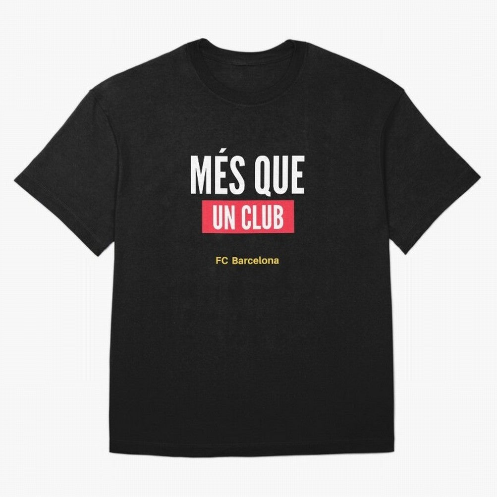 Mes Que Un Club FC BARCELONA Classic T-Shirt Celebrate Classic Football Spirit in Global Football Passion for FIFA World Cup 2026 Group Stage, Built around CR7 and Messi, France, Football Festival Excitement, Trophy Ambitions, Country Rivalries and