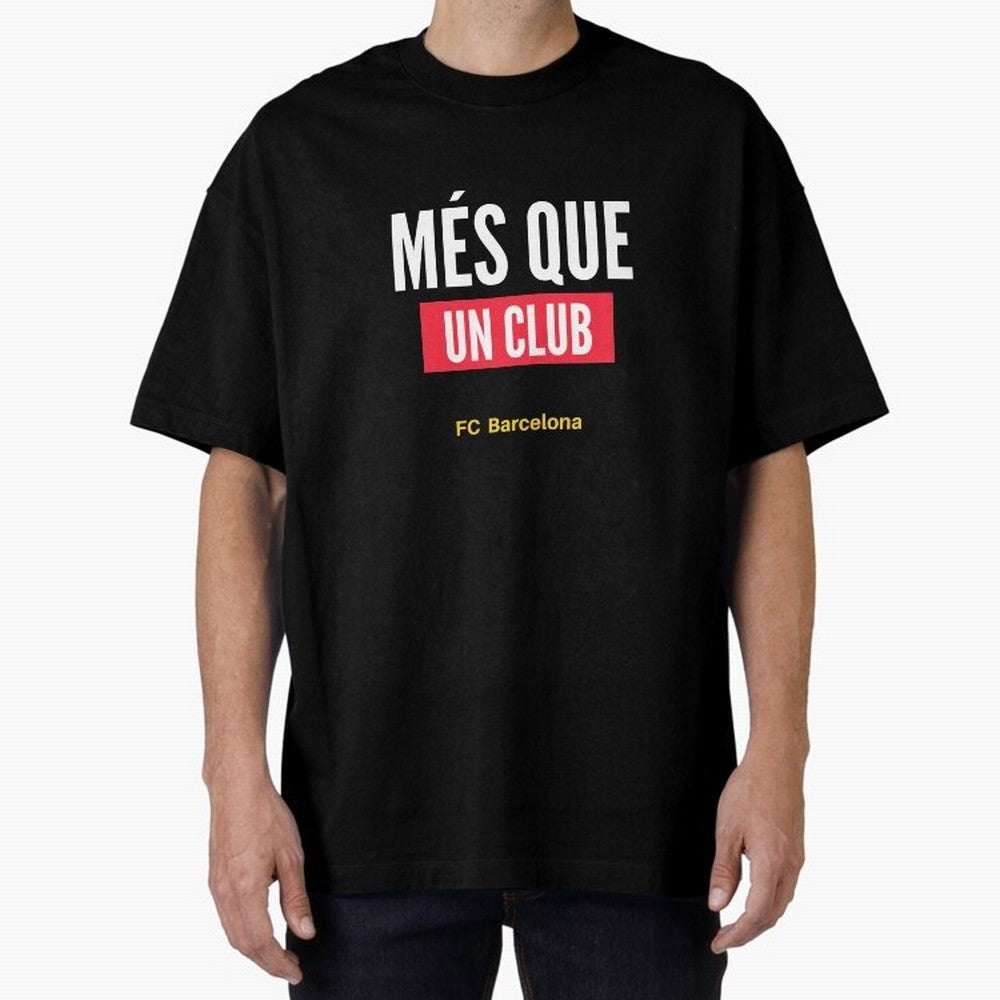 Mes Que Un Club FC BARCELONA Classic T-Shirt Celebrate Classic Football Spirit in Global Football Passion for FIFA World Cup 2026 Group Stage, Built around CR7 and Messi, France, Football Festival Excitement, Trophy Ambitions, Country Rivalries and