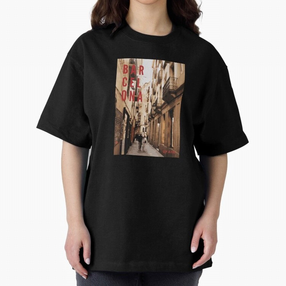 Barcelona Print Classic T-Shirt Honor Champions and Dreams in the FIFA World Cup 2026 Group Stage Journey through Cristiano Ronaldo Highlights, France and Portugal Pride, Championship Spirit, Famous Goals, Roaring Crowds and International Football