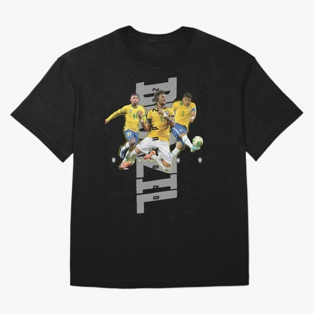 Brazil World cup 2022 Oversized T-Shirt Relive FIFA World Cup 2026 Group Stage for Fans of Haaland and Mbappe and Brazil, Portugal and Argentina, Bringing Supporter Pride, Iconic Celebrations, Legendary Names and Global Match Day Energy; Perfect