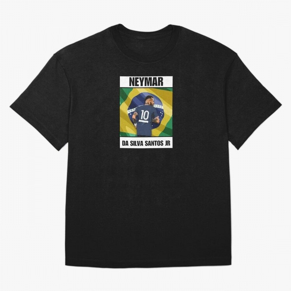 El Ney Oversized T-Shirt Honor Football Greatness during Match Day Hype around FIFA World Cup 2026, Haaland and Mbappe, Argentina and Brazil, Fan Favorite Moments, National Team Passion, Big Match Drama and Soccer History; Ideal for Football Dads,