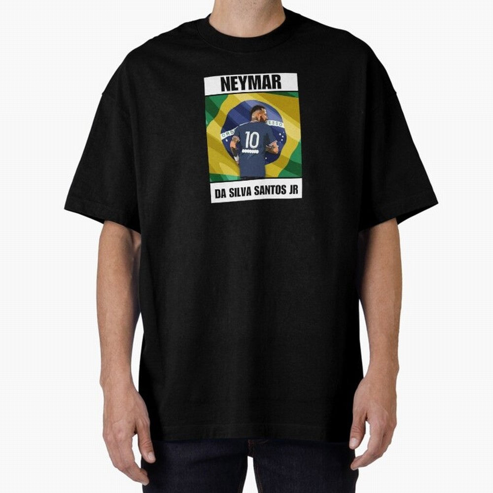 El Ney Oversized T-Shirt Honor Football Greatness during Match Day Hype around FIFA World Cup 2026, Haaland and Mbappe, Argentina and Brazil, Fan Favorite Moments, National Team Passion, Big Match Drama and Soccer History; Ideal for Football Dads,