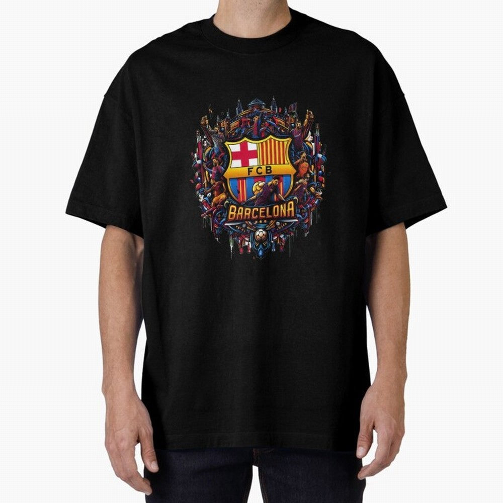 Barcelona - the temple of soccer Oversized T-Shirt Showcase Match Day Hype around FIFA World Cup 2026, Messi, CR7 and Mbappe, England and Germany, Game Day Rituals, Football Legends, Country Pride and the Road to the Final; Built for Supporters