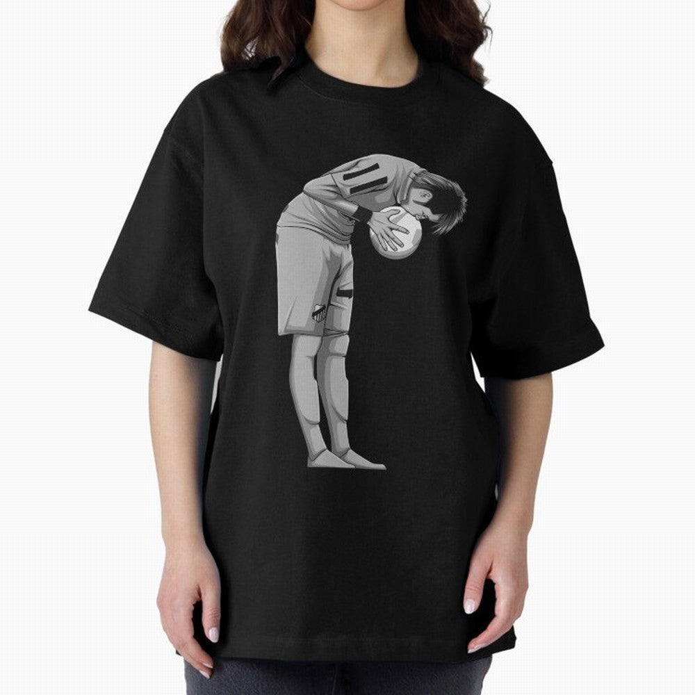 Neymar Black and White Version Oversized T-Shirt Follow the Road to FIFA World Cup 2026 USA Canada Mexico Highlighting Haaland, France Energy, Stadium Memories, Football Loyalty, International Chants and Championship Tradition; Ideal for Fans Who