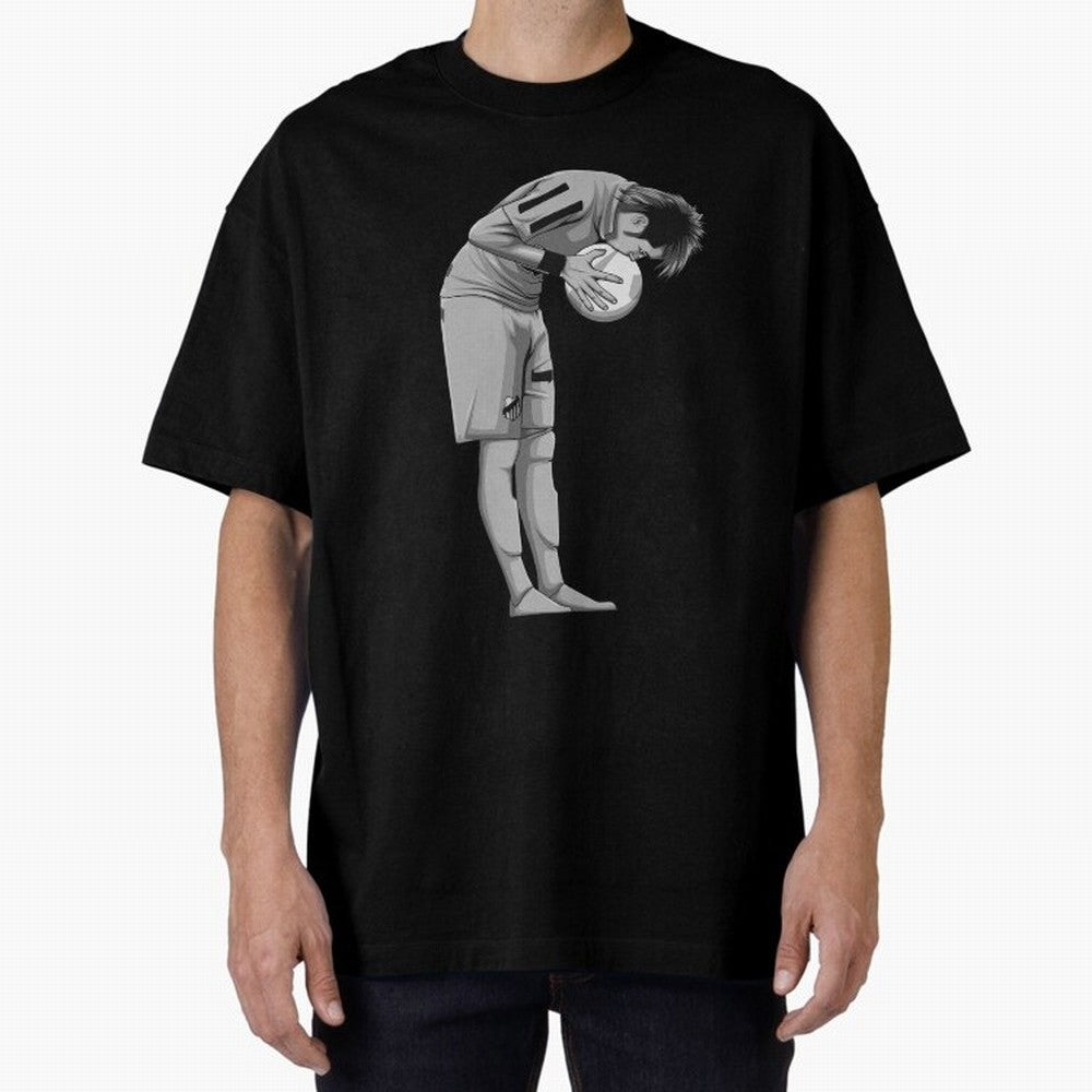 Neymar Black and White Version Oversized T-Shirt Follow the Road to FIFA World Cup 2026 USA Canada Mexico Highlighting Haaland, France Energy, Stadium Memories, Football Loyalty, International Chants and Championship Tradition; Ideal for Fans Who