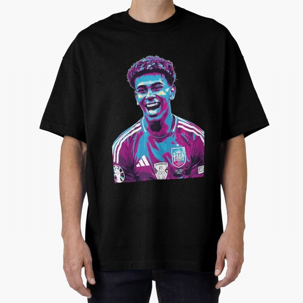 lamine yamal laugh Classic T-Shirt Represent Fans Who Live for Match Day Hype around FIFA World Cup 2026 Group Stage, Messi, Neymar and Mbappe, England, Football Festival Excitement, Trophy Ambitions, Country Rivalries and Star Player Buzz; Great