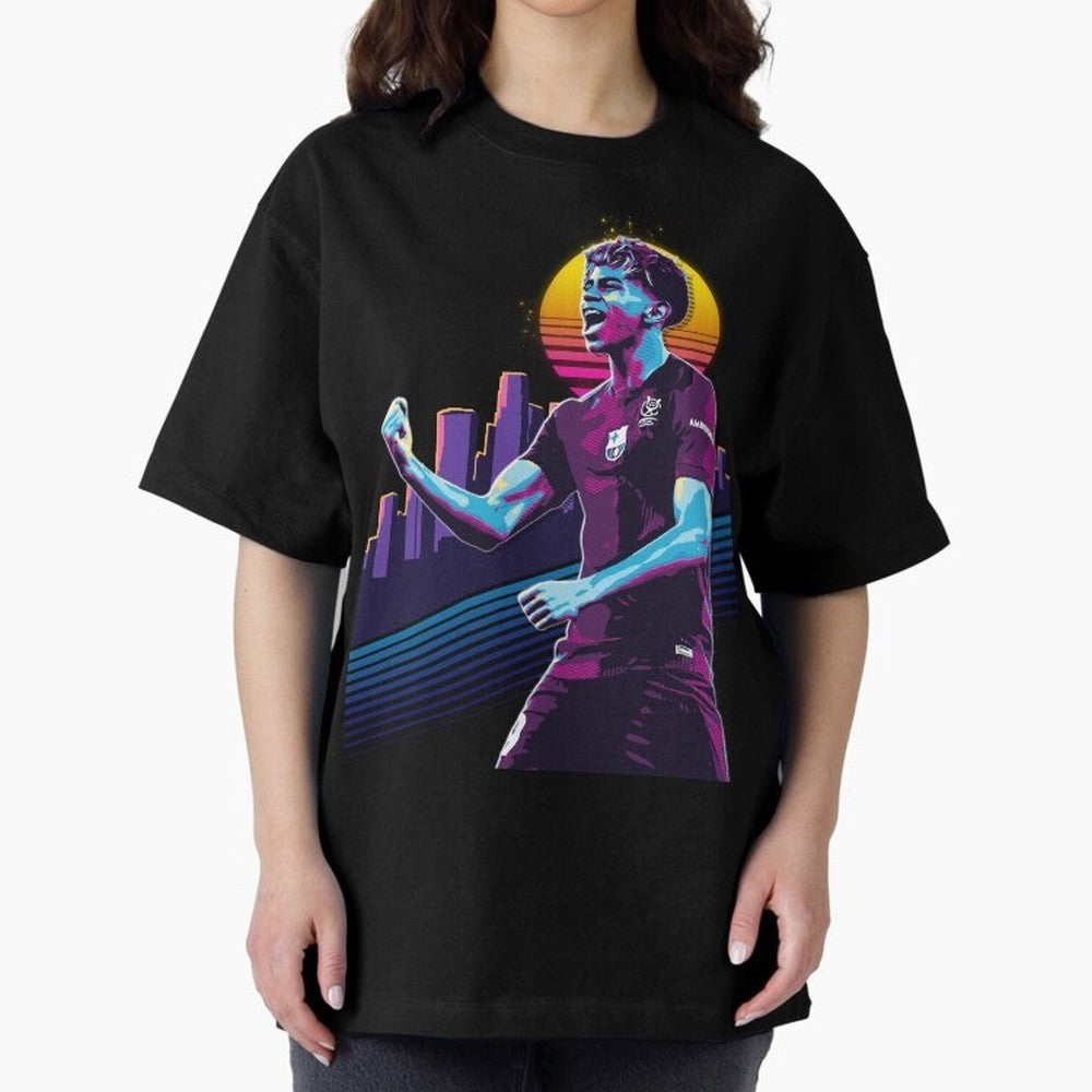 Lamine Yamal celebration 3 Oversized T-Shirt Remember Iconic Moments from FIFA World Cup 2026 Spirit, Made for Spain, Mbappe, Retro Football Energy, Iconic Rivalries, Trophy Chase Drama and Stadium Atmosphere; Ideal for Football Dads, Football