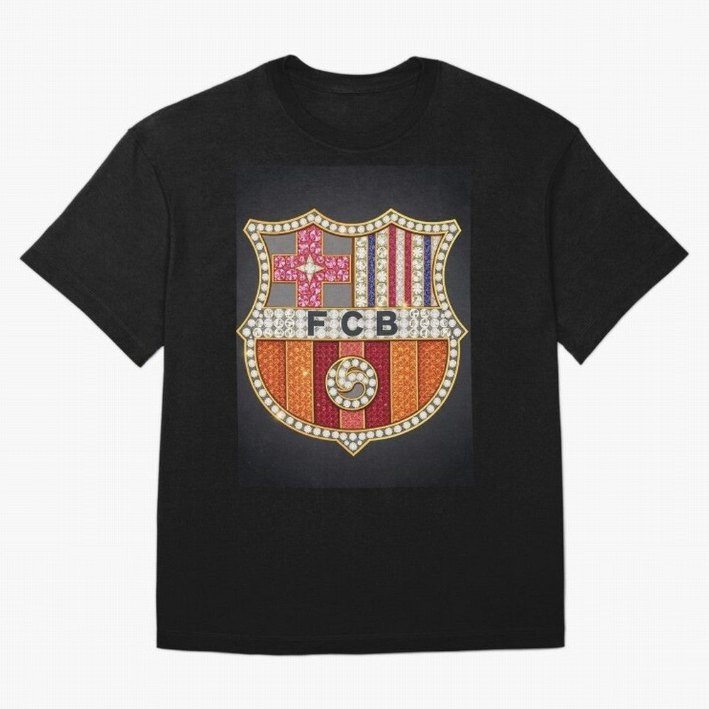 Barcelona Logo Classic T-Shirt Carry National Pride through Match Day Hype around FIFA World Cup 2026 Group Stage, Neymar, Haaland and Cristiano Ronaldo, Argentina and Brazil, Sports Nostalgia, International Competition, Famous Players and