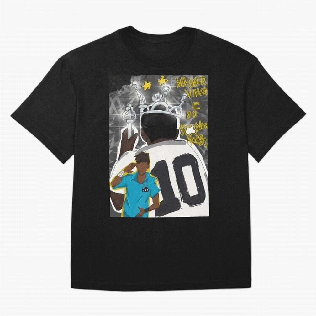 Santos FC - The royalty of soccer. Classic T-Shirt Show Up for the Glory of Global Football Passion for FIFA World Cup 2026 Group Stage, Celebrating Neymar, Germany, Football History, Final Match Energy, Crowd Noise and Once in a Lifetime Moments;