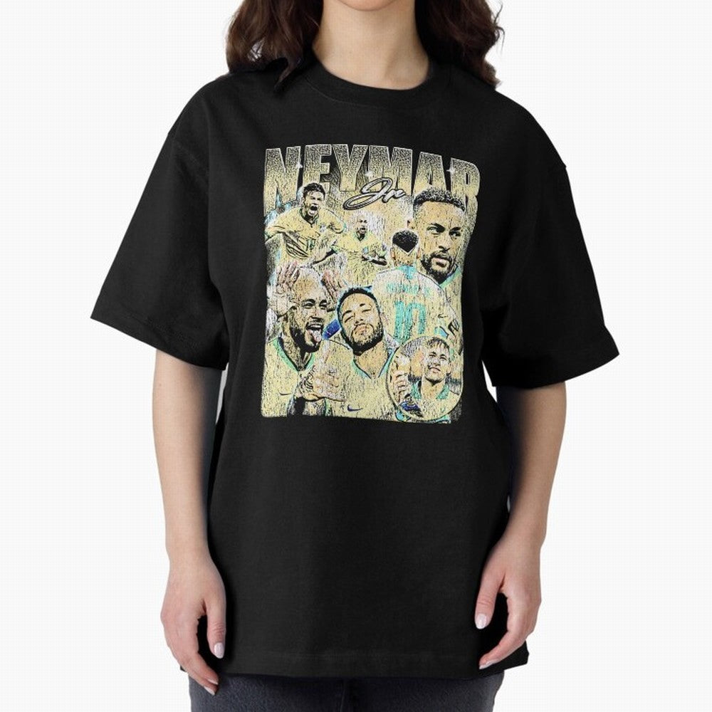 The Best Neymar 10 Vintage Classic T-Shirt Support the FIFA World Cup 2026 USA Canada Mexico Journey through Haaland and Mbappe Highlights, England, France and Netherlands Pride, Vintage Soccer Flavor, Modern Football Stars, National Flags and