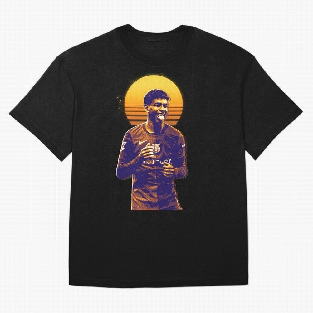 Yamal Lamine fcb club Oversized T-Shirt Bring the FIFA World Cup 2026 USA Canada Mexico Journey through Neymar, Haaland and Cristiano Ronaldo Highlights, France and Portugal Pride, Football Festival Excitement, Trophy Ambitions, Country Rivalries