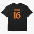 Football Player #16 | Soccer Sports (Orange Design) Classic T-Shirt Bring World Football Passion into FIFA World Cup 2026 Filled with Neymar, Spain and Netherlands Energy, Tournament Hype, Historic Matchups, Family Viewing Parties and Global Sports