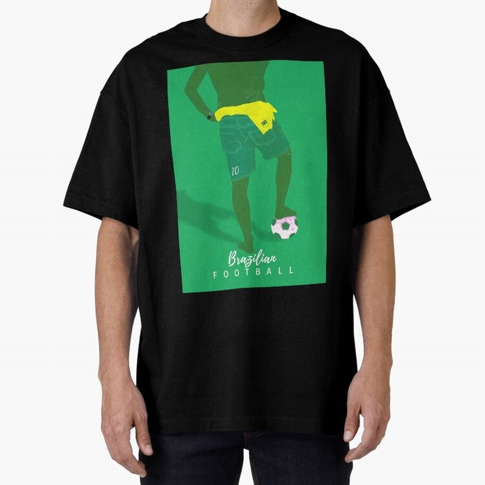Brazilian Football Tribute Classic T-Shirt Fuel FIFA World Cup 2026 USA Canada Mexico for Fans of Haaland and Germany, Bringing Stadium Chants, National Pride, Trophy Dreams and Unforgettable Football Memories; Great for Supporters Who Love