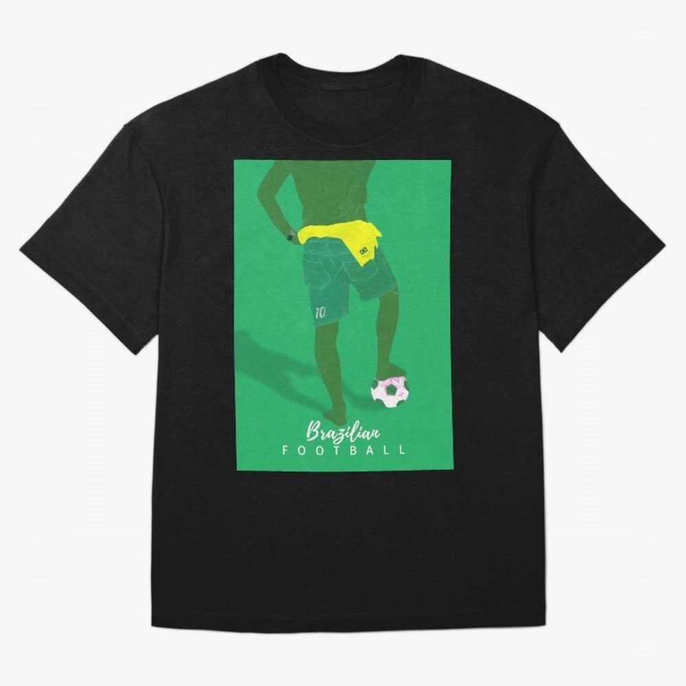 Brazilian Football Tribute Classic T-Shirt Fuel FIFA World Cup 2026 USA Canada Mexico for Fans of Haaland and Germany, Bringing Stadium Chants, National Pride, Trophy Dreams and Unforgettable Football Memories; Great for Supporters Who Love