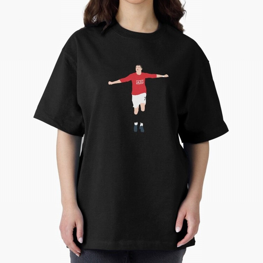 Vintage Cristiano Ronaldo Oversized T-Shirt Bring International Match Energy to Match Day Hype around FIFA World Cup 2026 USA Canada Mexico, Neymar, Haaland and Cristiano Ronaldo, Brazil, Portugal and Argentina, Supporter Pride, Iconic