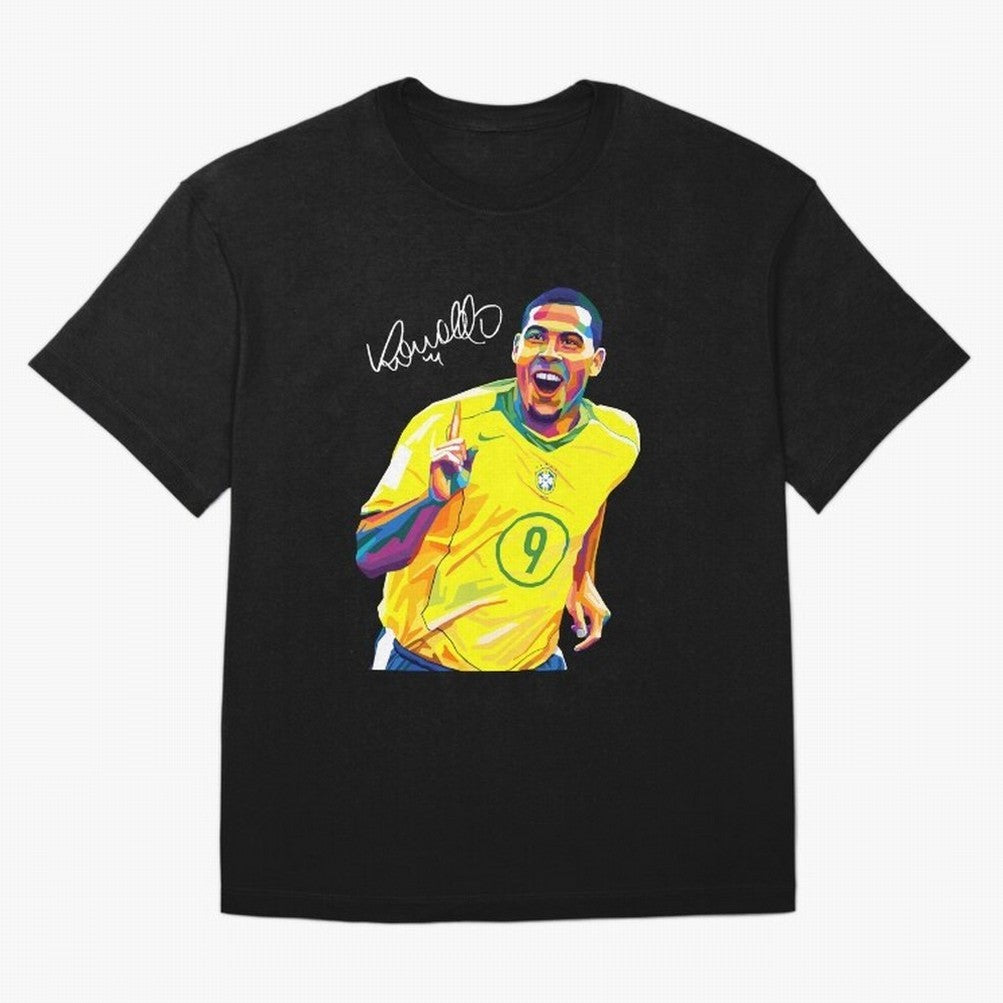 Ronaldo 9 Wpap Pop Art Oversized T-Shirt Represent Football Lovers during FIFA World Cup 2026 Group Stage Spirit, Driven by Brazil, Portugal and Argentina, Cristiano Ronaldo, Haaland and CR7, Match Day Excitement, Supporter Culture, Golden Goals