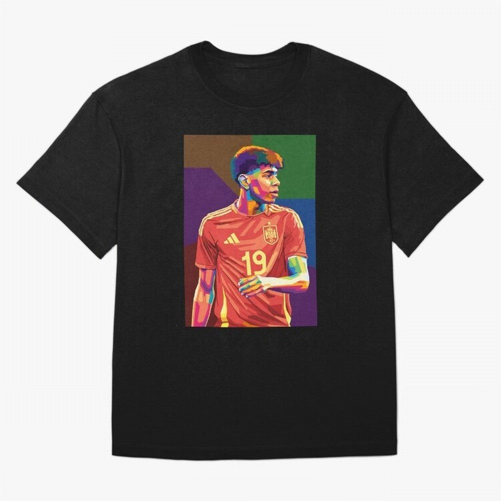 Lamine Yamal Classic T-Shirt Back the Journey through Match Day Hype around FIFA World Cup 2026 Group Stage, Cristiano Ronaldo, Haaland and CR7, Netherlands, Retro Football Energy, Iconic Rivalries, Trophy Chase Drama and Stadium Atmosphere; Ideal