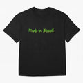 Made in Brazil Oversized T-Shirt Join the Countdown to Match Day Hype around FIFA World Cup 2026 USA Canada Mexico, CR7 and Messi, Spain, Vintage Soccer Flavor, Modern Football Stars, National Flags and Final Night Emotion; Created for Match Day