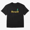 Brazil yellow sign Classic T-Shirt Bring Match Day Fire to Match Day Hype around FIFA World Cup 2026 USA Canada Mexico, CR7 and Messi, Spain, Global Supporter Spirit, Legendary Goals, National Colors and Tournament Celebration; Made for Collectors