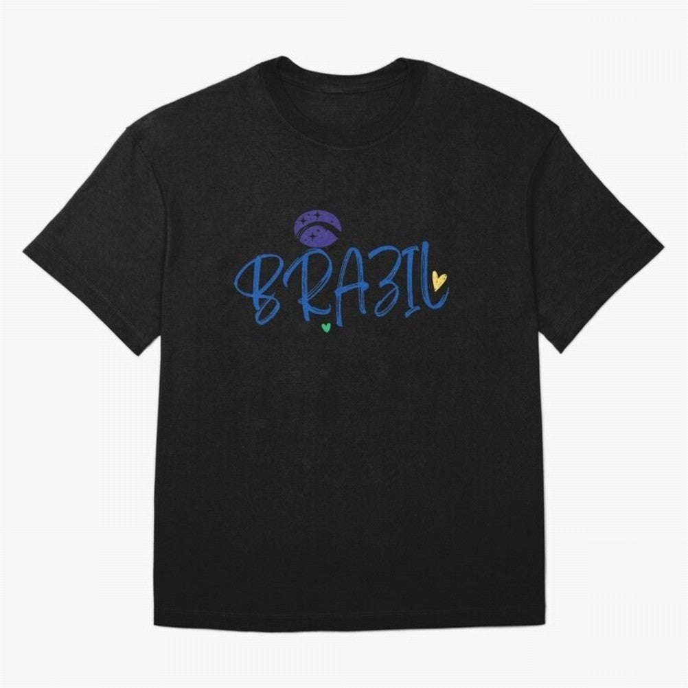 Brazil Classic T-Shirt Feel International Energy from Match Day Hype around FIFA World Cup 2026 USA Canada Mexico, Haaland, Germany, Goal Celebration Energy, Supporter Heritage, Football Icons and Worldwide Tournament Joy; Ideal for Passionate Fans