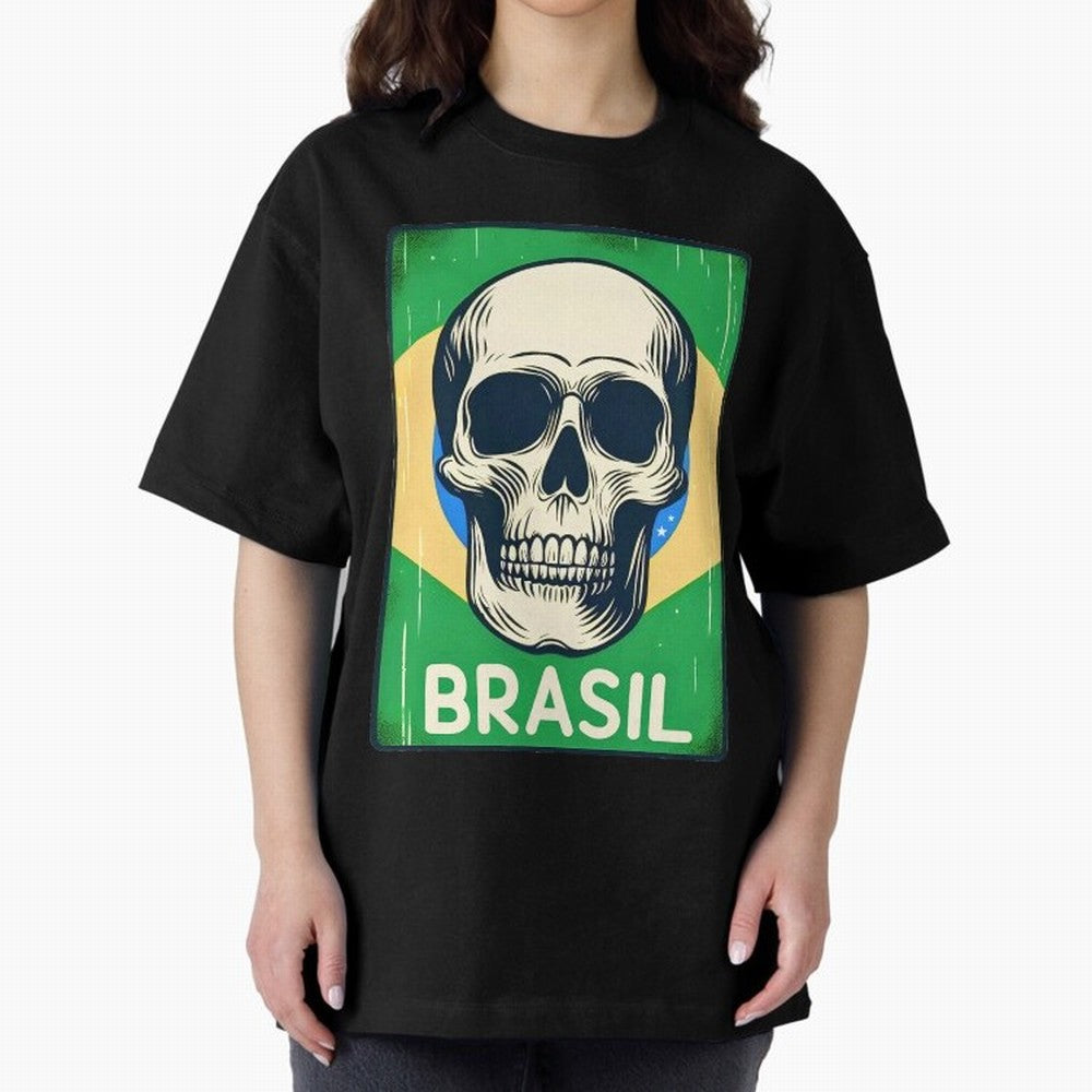 Brasil Classic T-Shirt Experience the Global Stage of FIFA World Cup 2026 Group Stage Driven by Messi and Cristiano Ronaldo, France and Portugal Energy, Football Passion, Legendary Performances, Festival Vibes and Supporter Community; Ideal for