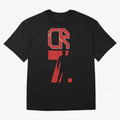 Football World Cup cristiano ronaldo CR7 Legacy Oversized T-Shirt Cheer through Every Moment of the FIFA World Cup 2026 Journey through Haaland and Mbappe Highlights, England and Germany Pride, Vintage Soccer Flavor, Modern Football Stars, National