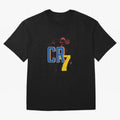 Footballer Cristiano Ronaldo CR7 Classic Active T-Shirt Represent Football Lovers during Global Football Passion for FIFA World Cup 2026, Built around Mbappe, France and Portugal, Fan Favorite Moments, National Team Passion, Big Match Drama and