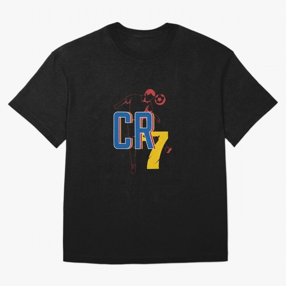 Footballer Cristiano Ronaldo CR7 Classic Active T-Shirt Represent Football Lovers during Global Football Passion for FIFA World Cup 2026, Built around Mbappe, France and Portugal, Fan Favorite Moments, National Team Passion, Big Match Drama and