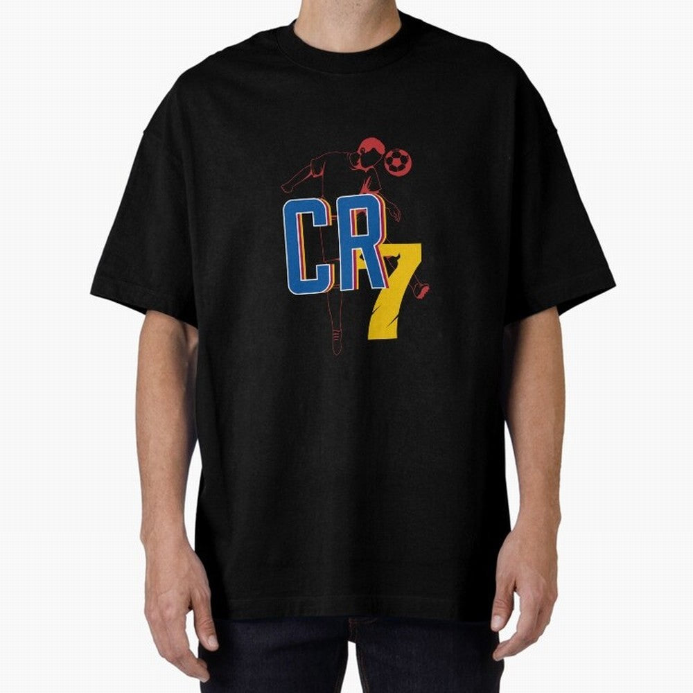 Footballer Cristiano Ronaldo CR7 Classic Active T-Shirt Represent Football Lovers during Global Football Passion for FIFA World Cup 2026, Built around Mbappe, France and Portugal, Fan Favorite Moments, National Team Passion, Big Match Drama and