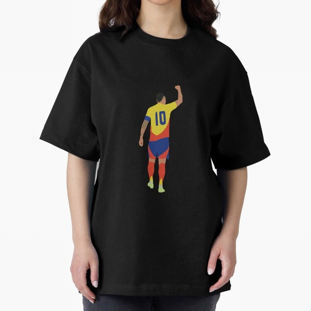James Rodr¨ªguez Colombia Captain Classic T-Shirt Embrace FIFA World Cup 2026 for Fans of Neymar, Haaland and Cristiano Ronaldo and Netherlands, Bringing Vintage Soccer Flavor, Modern Football Stars, National Flags and Final Night Emotion; Created