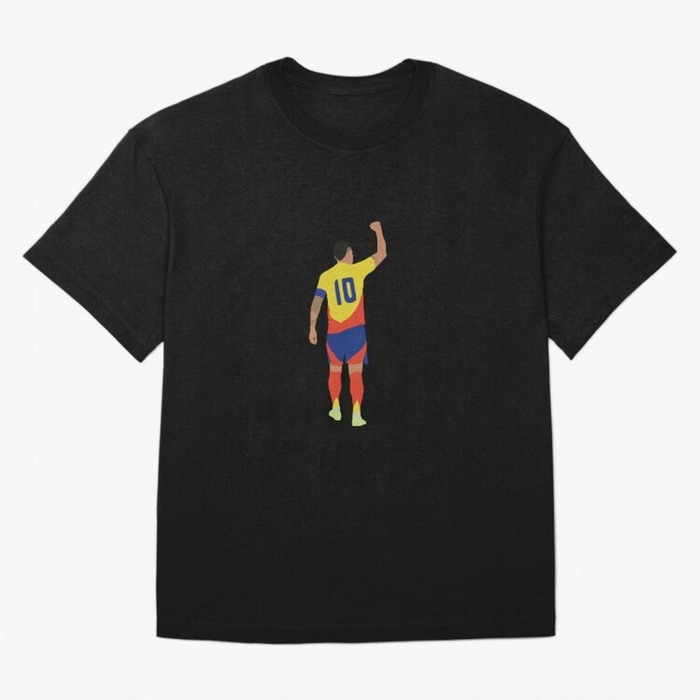 James Rodr¨ªguez Colombia Captain Classic T-Shirt Embrace FIFA World Cup 2026 for Fans of Neymar, Haaland and Cristiano Ronaldo and Netherlands, Bringing Vintage Soccer Flavor, Modern Football Stars, National Flags and Final Night Emotion; Created