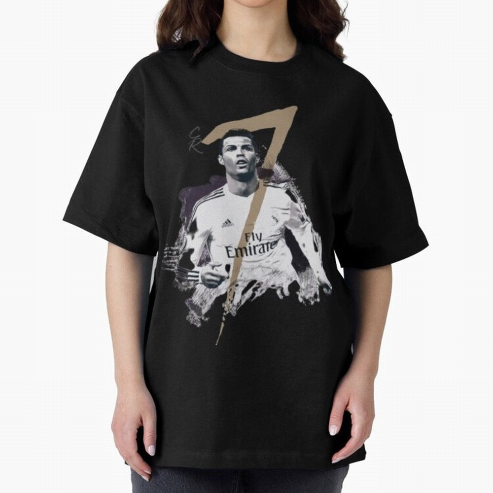 Cristiano Ronaldo (cr7) soccer player Classic T-Shirt Fuel Your Fan Pride for FIFA World Cup 2026 Spirit, Capturing France, Haaland and Mbappe, Football History, Final Match Energy, Crowd Noise and Once in a Lifetime Moments; Made for Collectors