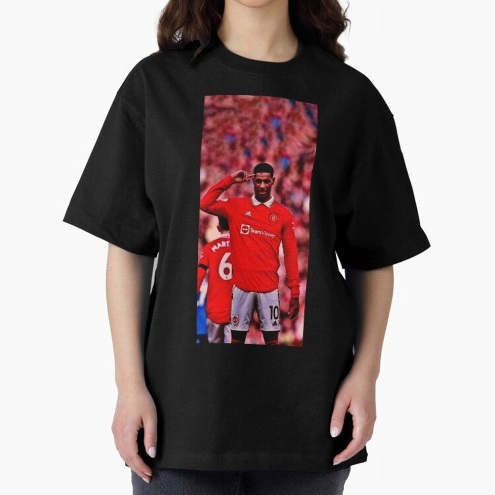 Rashford Classic T-Shirt Represent Football Lovers during Global Football Passion for FIFA World Cup 2026 Group Stage, Made for Neymar, Haaland and Cristiano Ronaldo, England, Stadium Memories, Football Loyalty, International Chants and