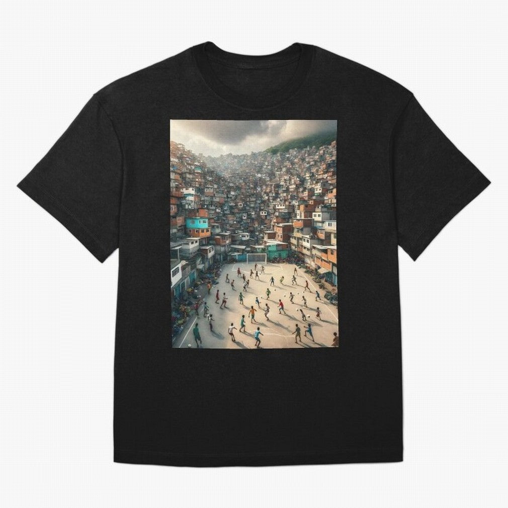 Favela Happiness Classic T-Shirt Embrace FIFA World Cup 2026 Group Stage with Cristiano Ronaldo, Haaland and CR7, Spain and Netherlands Energy, Soccer Culture, Superstar Moments, National Team Dreams and Competitive Fire; Great for Supporters Who