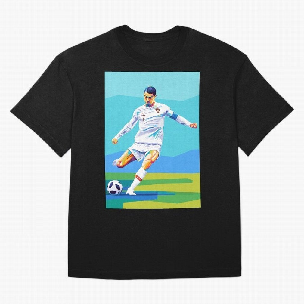 Cristiano Ronaldo Wpap Art Classic T-Shirt Bring Legendary Rivalry Energy to the FIFA World Cup 2026 Journey through Messi, Neymar and Mbappe Highlights, Argentina and Brazil Pride, Match Day Excitement, Supporter Culture, Golden Goals and Global